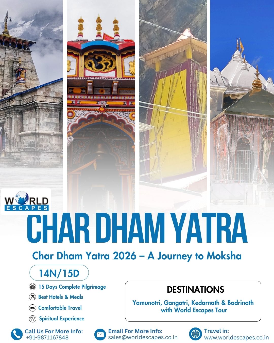 Char Dham Yatra 2026 – Complete Guide