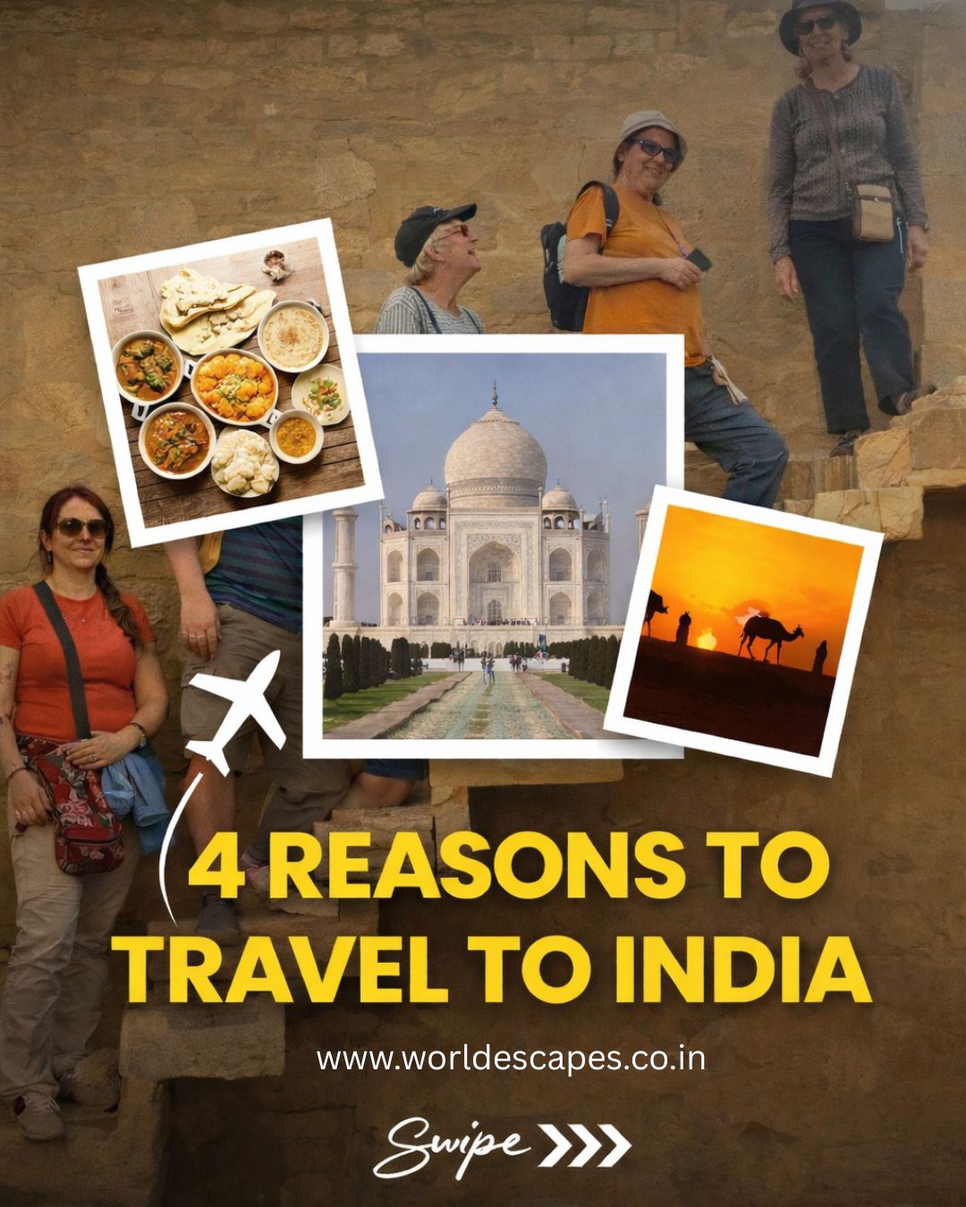 4 reasons to travel to india