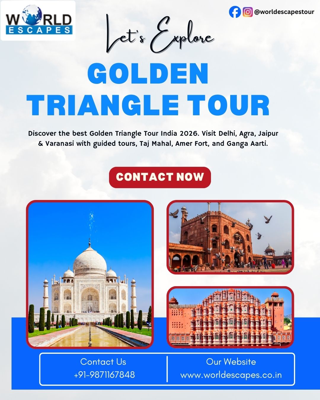 Best Golden Triangle Tour 2026