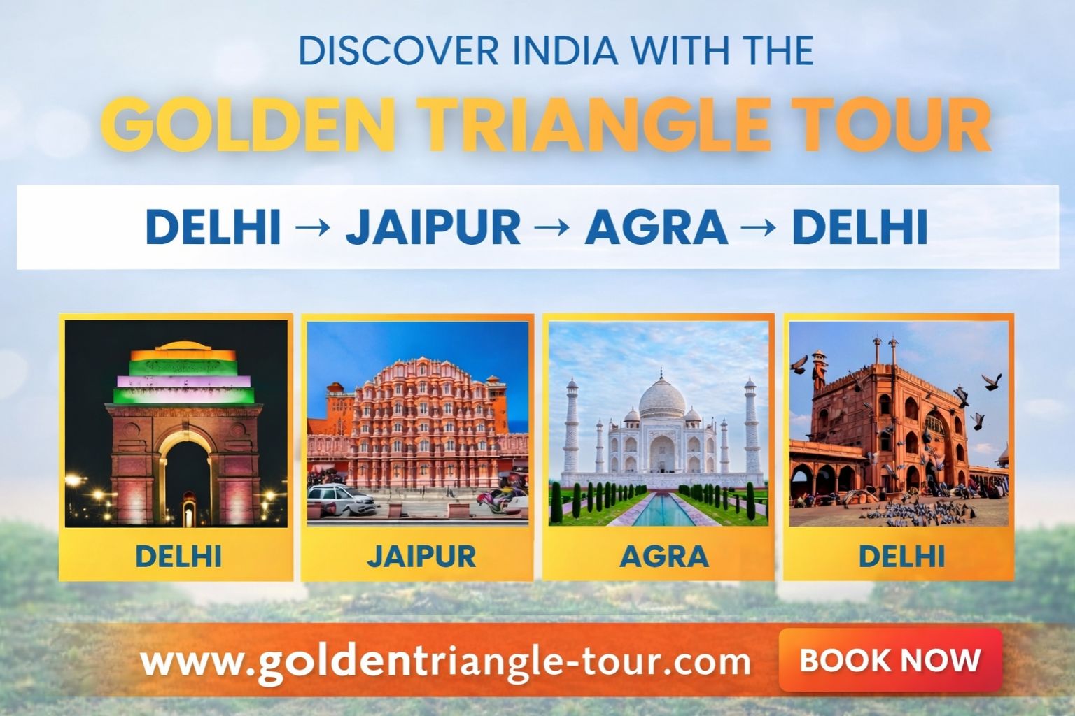 Golden Triangle Tour Taj Mahal
